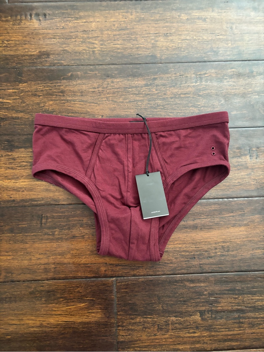 NWT Ron Dorff Y-Front Briefs Red Size Large - Picture 2 of 5